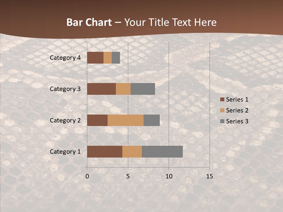 Rough Effect Organism PowerPoint Template