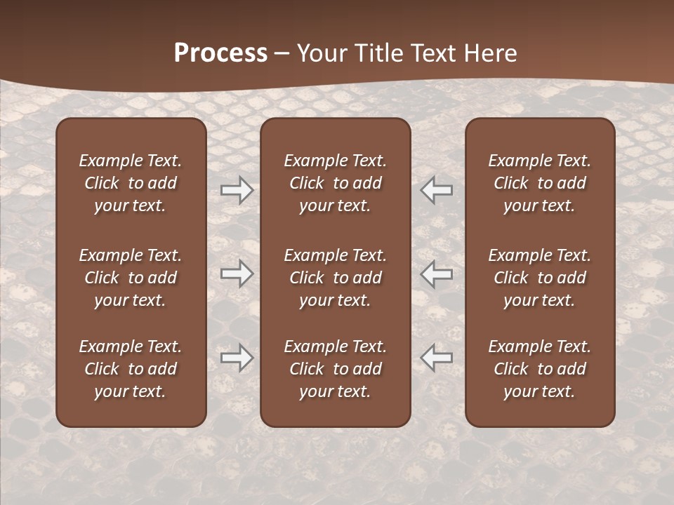 Rough Effect Organism PowerPoint Template