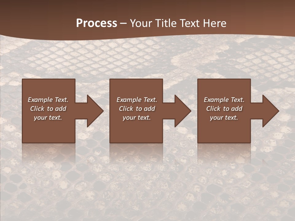 Rough Effect Organism PowerPoint Template