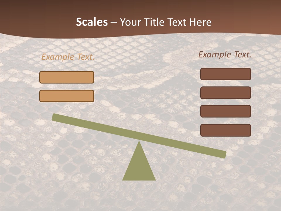 Rough Effect Organism PowerPoint Template