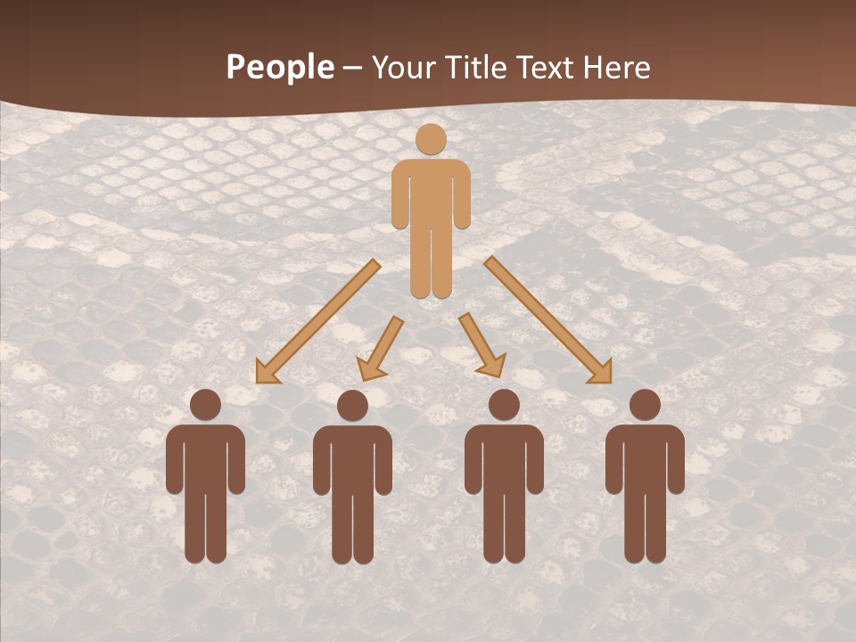 Rough Effect Organism PowerPoint Template