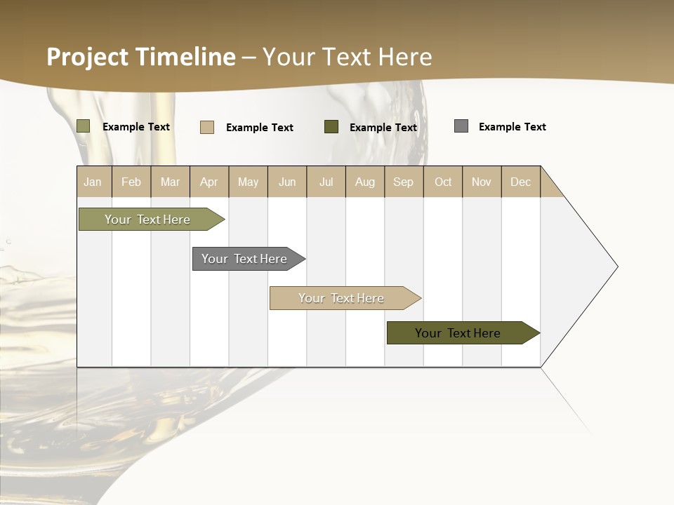Snifter Close Up Drink PowerPoint Template