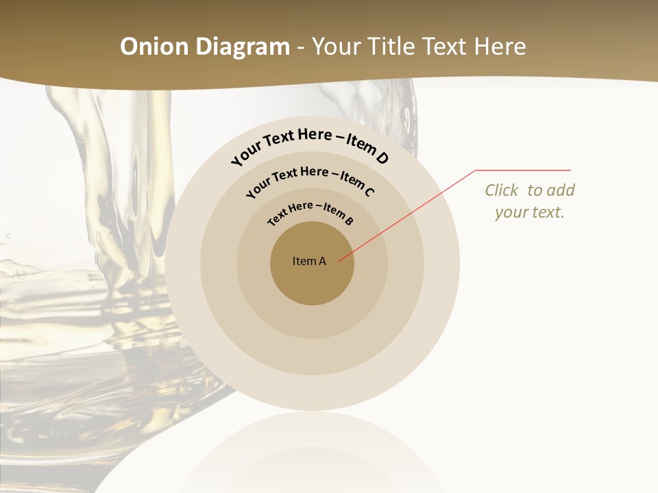 Snifter Close Up Drink PowerPoint Template