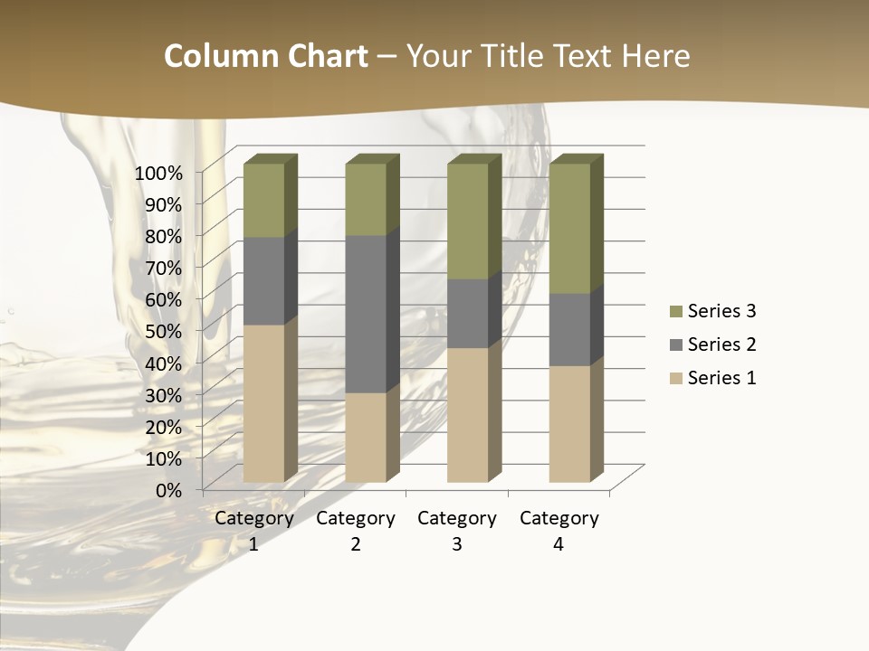 Snifter Close Up Drink PowerPoint Template