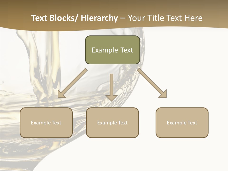 Snifter Close Up Drink PowerPoint Template