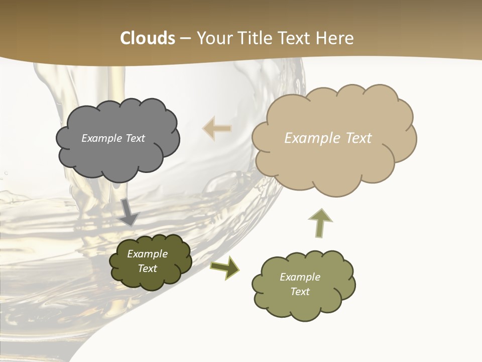 Snifter Close Up Drink PowerPoint Template