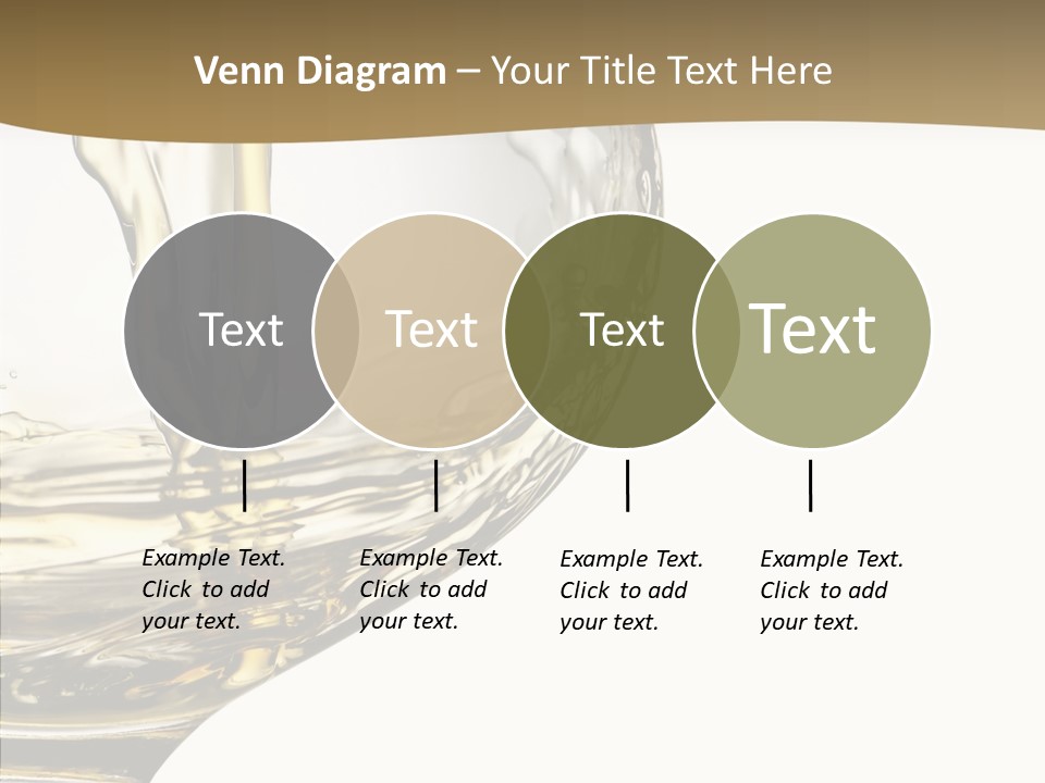 Snifter Close Up Drink PowerPoint Template