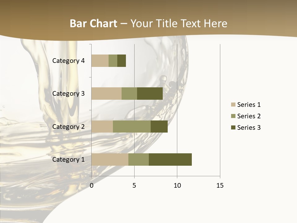 Snifter Close Up Drink PowerPoint Template