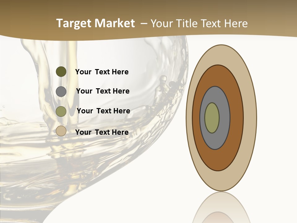 Snifter Close Up Drink PowerPoint Template