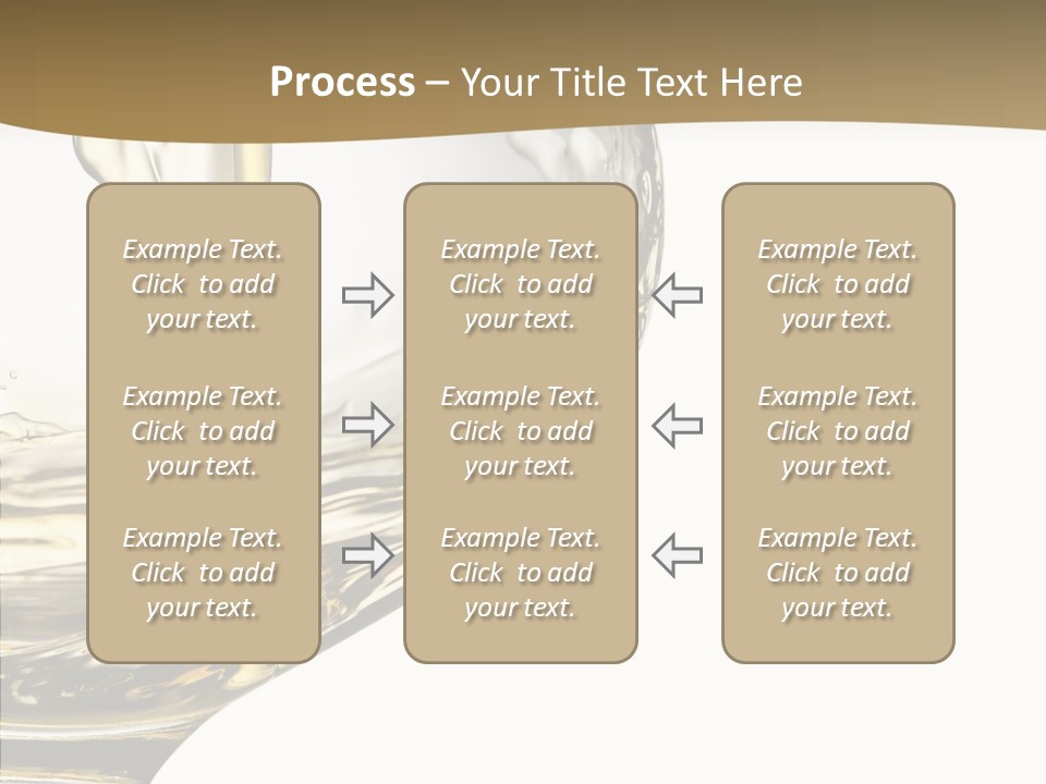 Snifter Close Up Drink PowerPoint Template