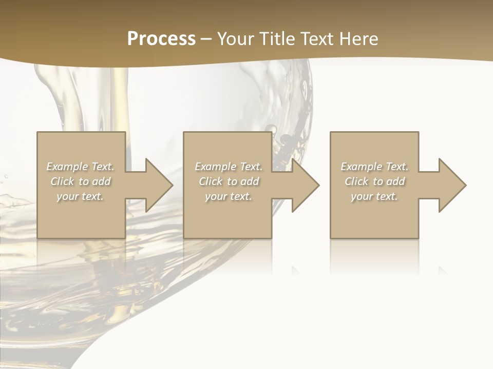 Snifter Close Up Drink PowerPoint Template