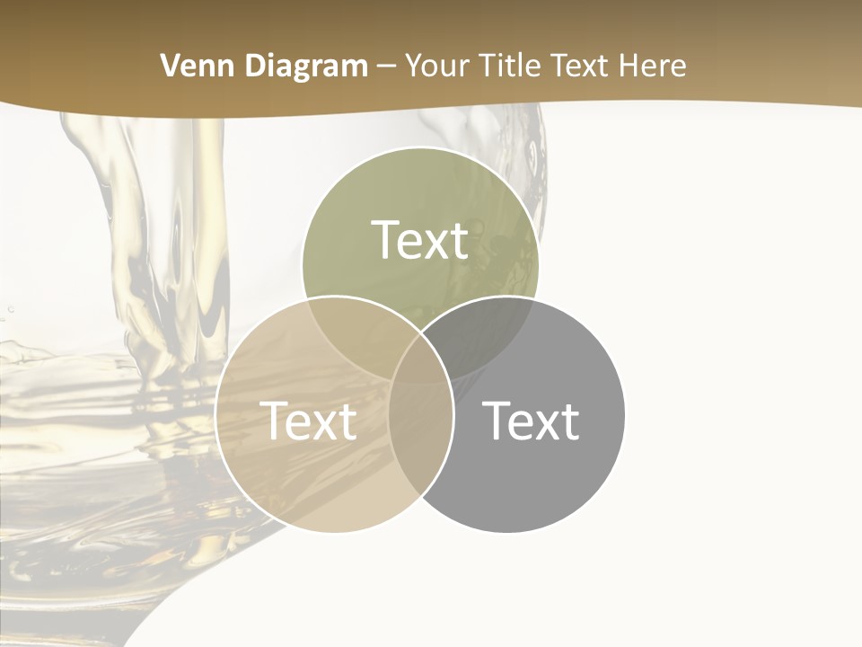 Snifter Close Up Drink PowerPoint Template