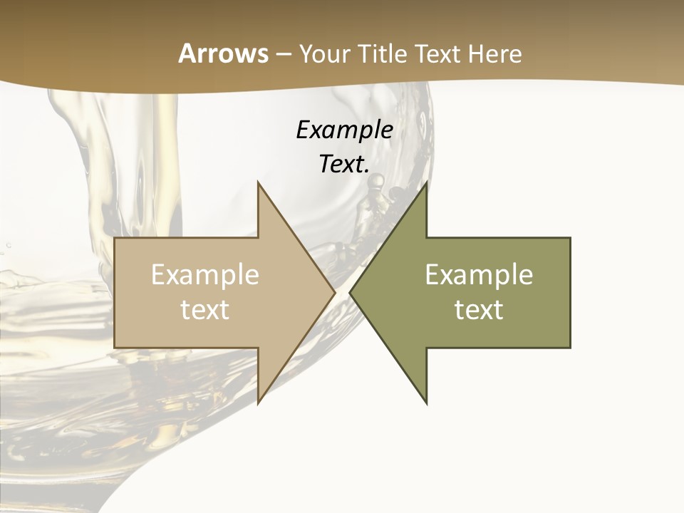 Snifter Close Up Drink PowerPoint Template