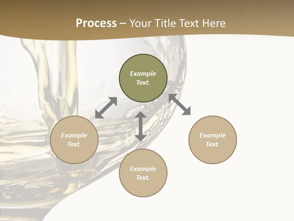 Snifter Close Up Drink PowerPoint Template