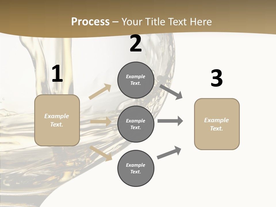 Snifter Close Up Drink PowerPoint Template