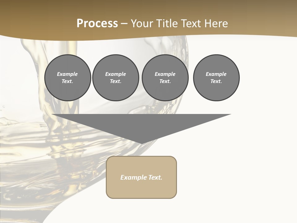 Snifter Close Up Drink PowerPoint Template