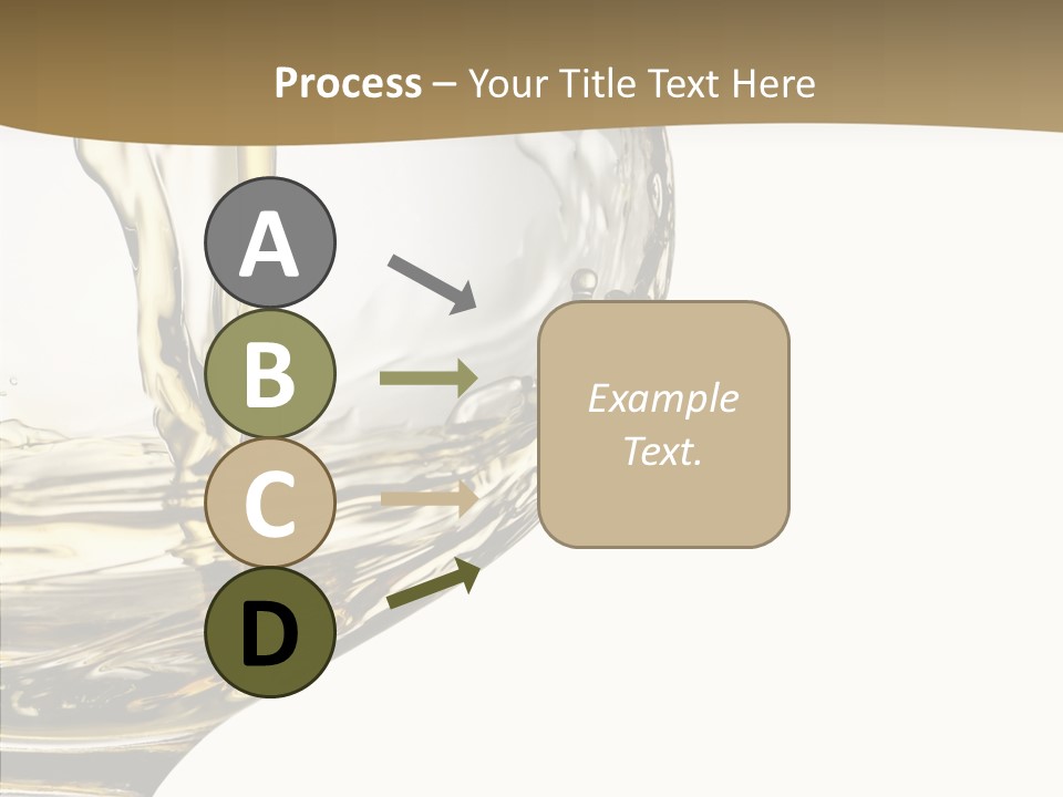 Snifter Close Up Drink PowerPoint Template