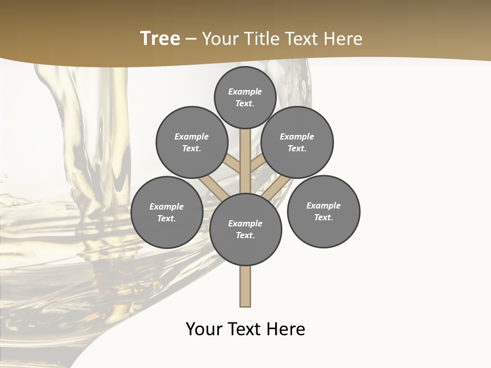 Snifter Close Up Drink PowerPoint Template