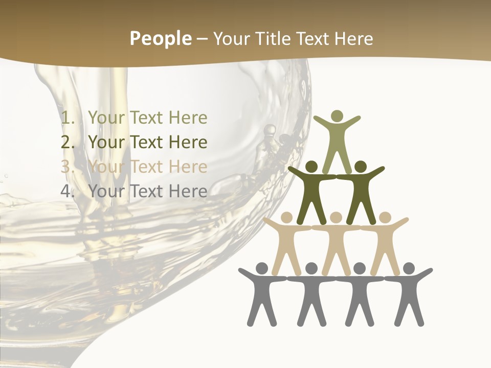 Snifter Close Up Drink PowerPoint Template