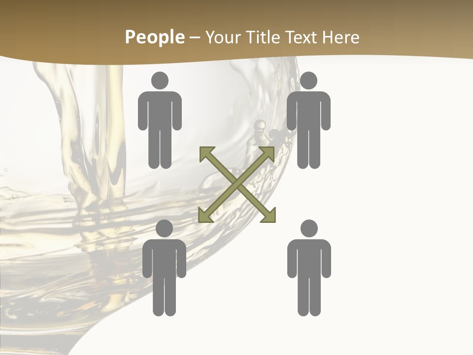 Snifter Close Up Drink PowerPoint Template