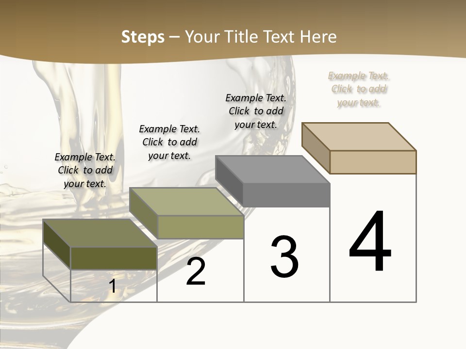 Snifter Close Up Drink PowerPoint Template