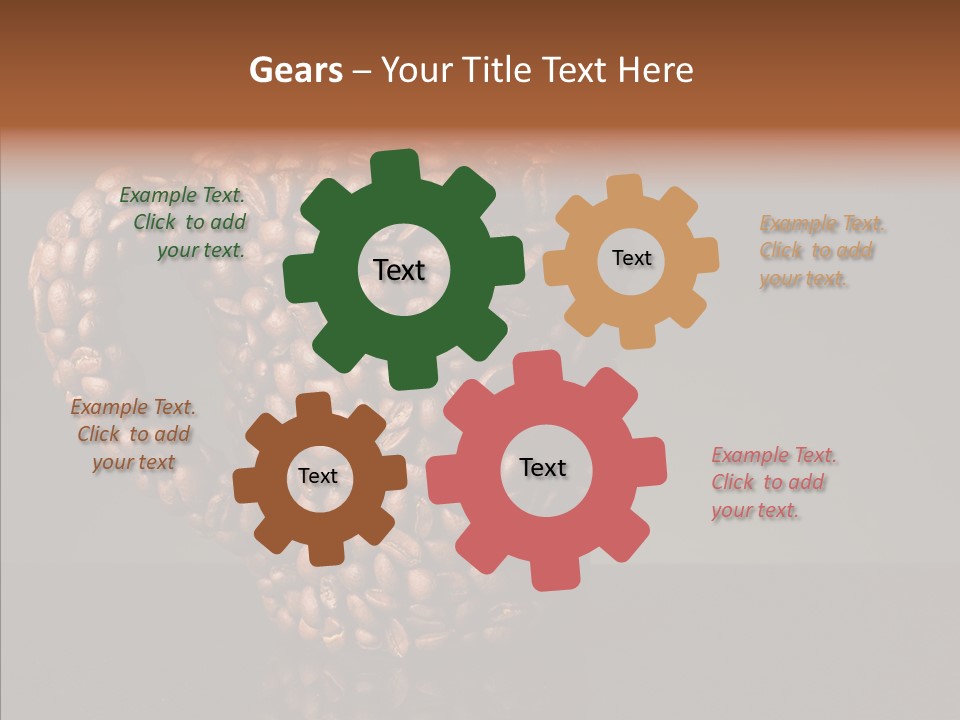 Steam Brown Comfort PowerPoint Template