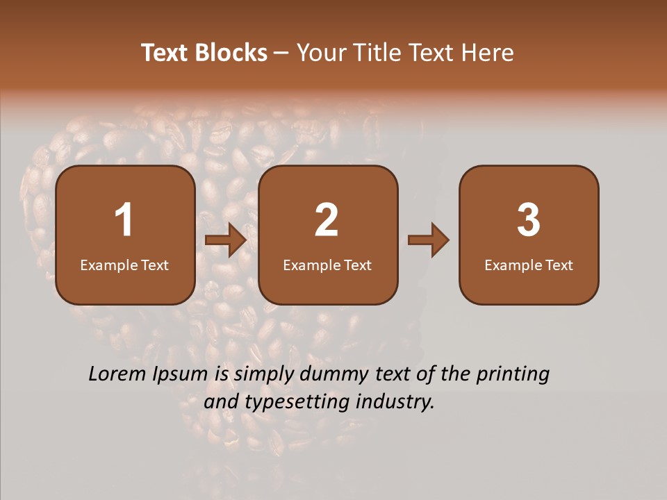 Steam Brown Comfort PowerPoint Template