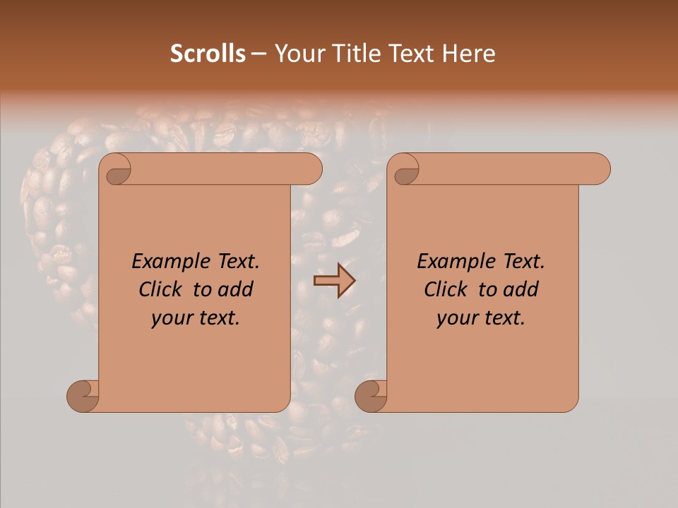 Steam Brown Comfort PowerPoint Template