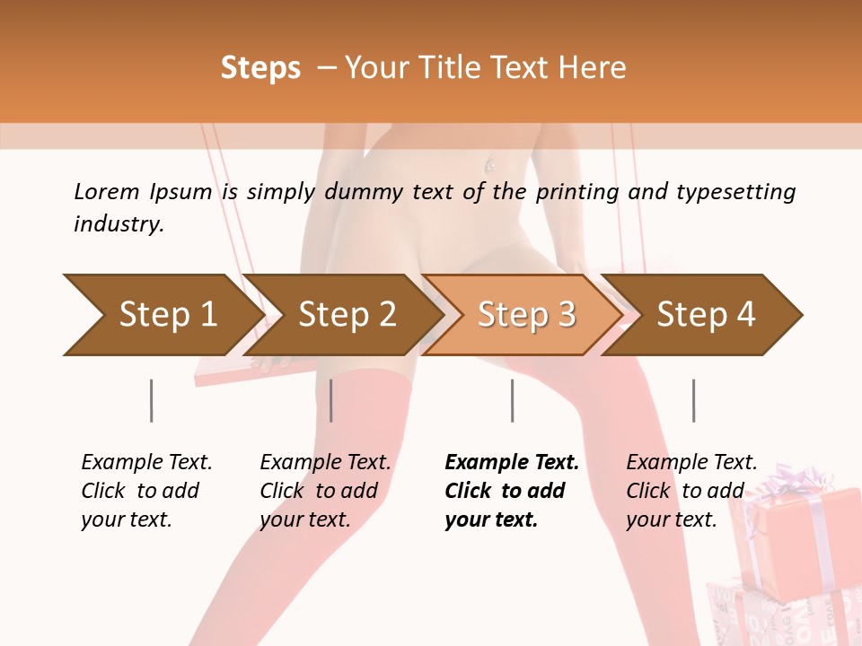 Form Sexual Sexy PowerPoint Template