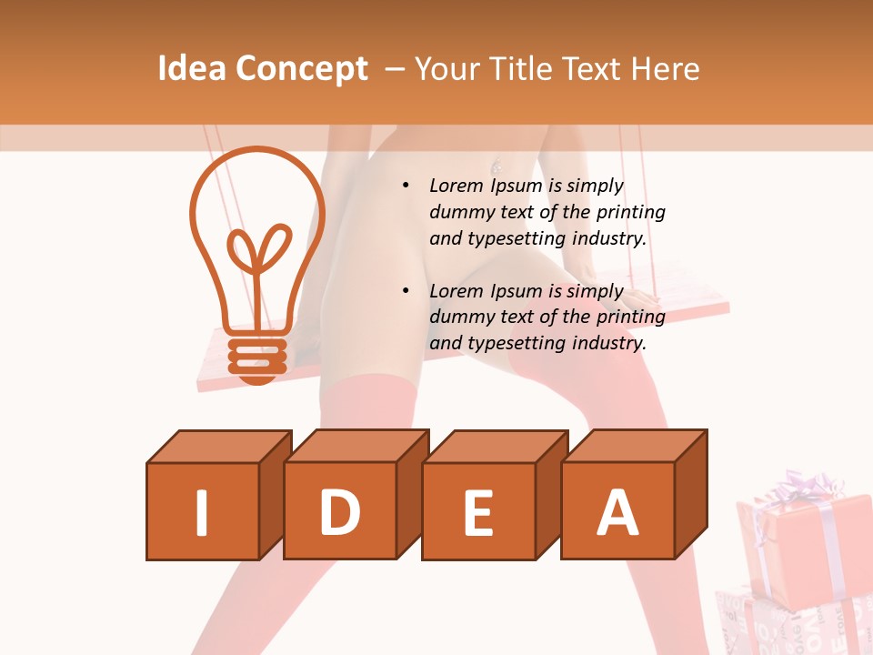 Form Sexual Sexy PowerPoint Template