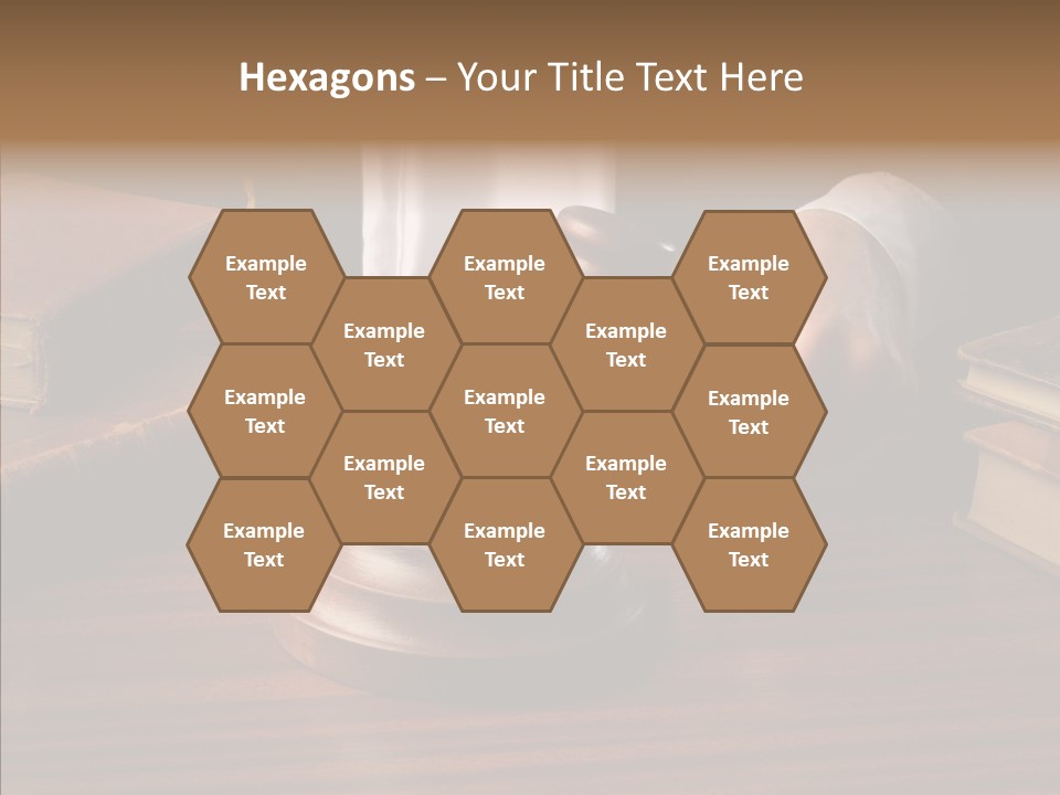 Divorce Close Wooden PowerPoint Template