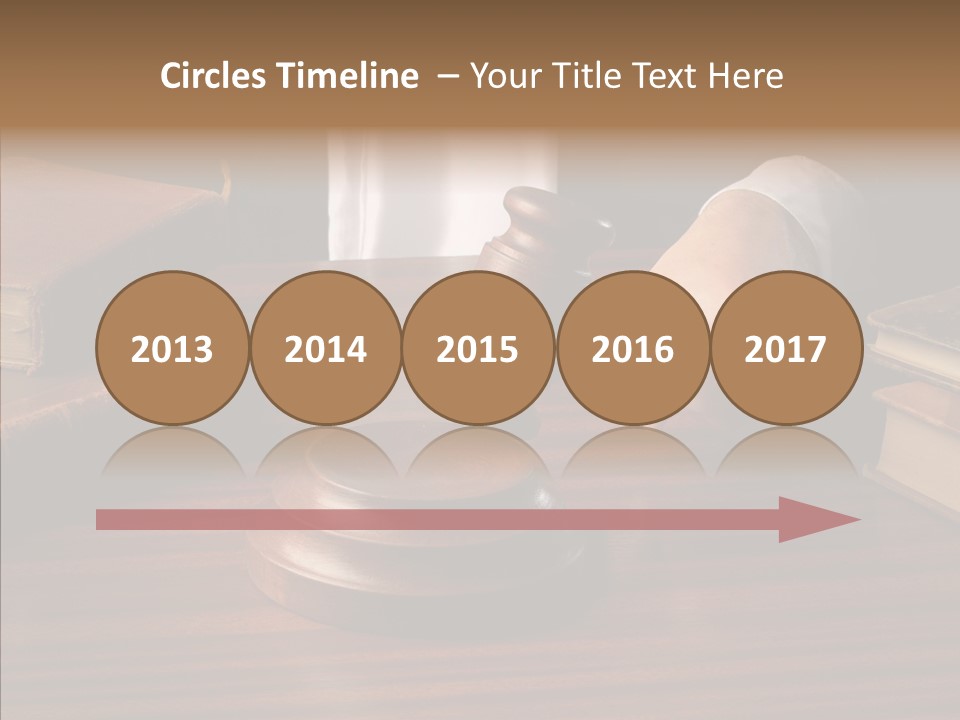 Divorce Close Wooden PowerPoint Template