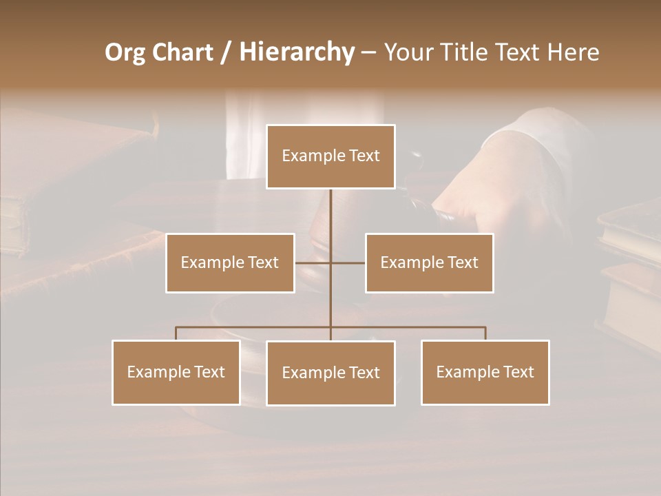 Divorce Close Wooden PowerPoint Template