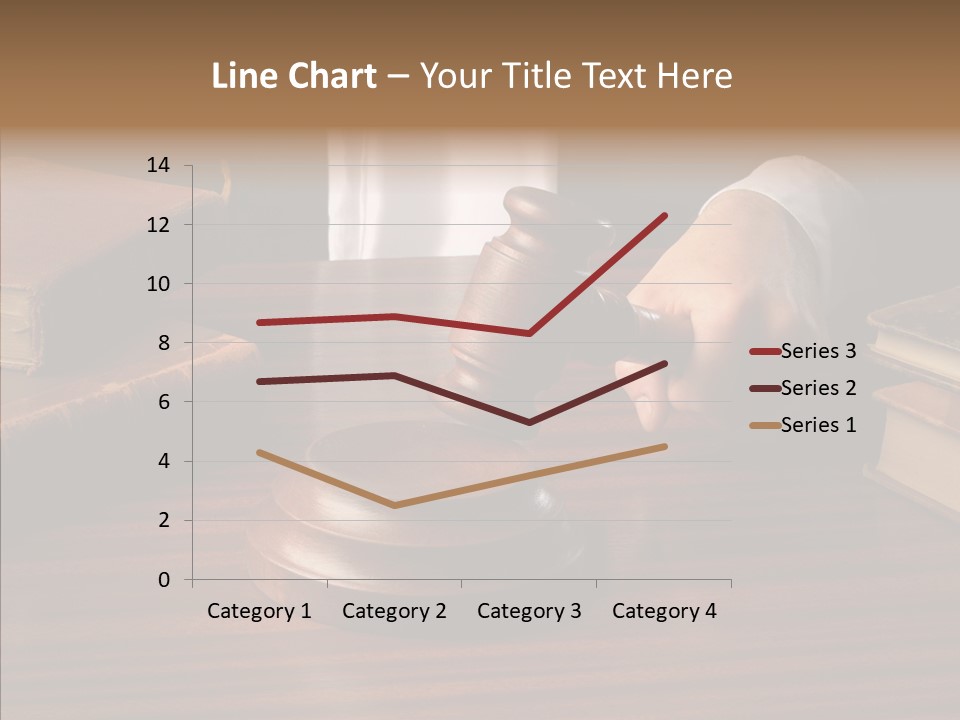 Divorce Close Wooden PowerPoint Template