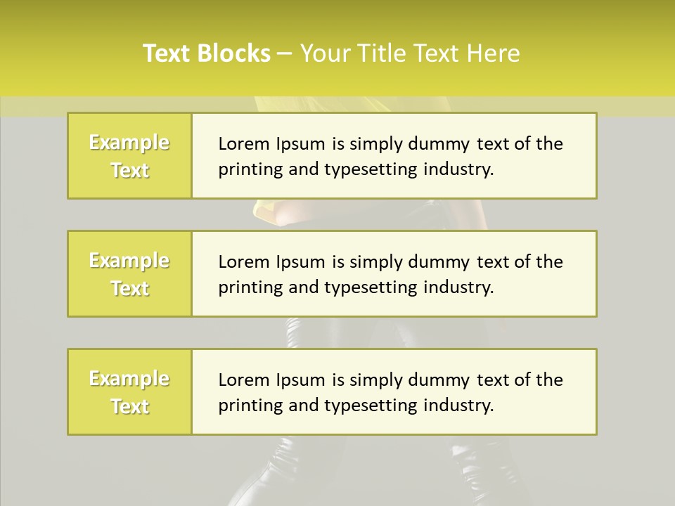 Performer Style Sport PowerPoint Template