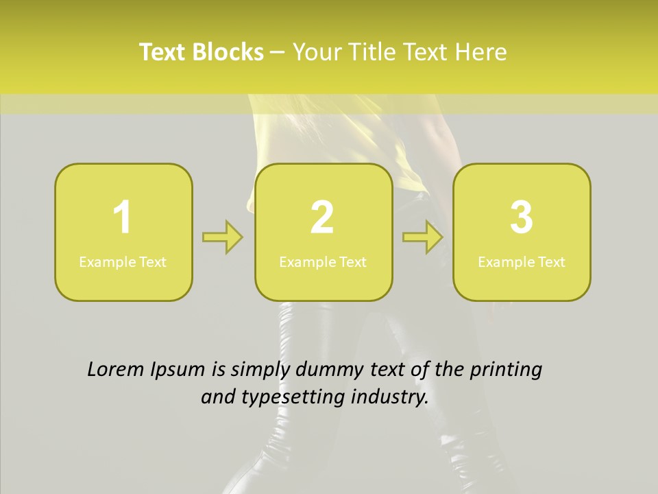 Performer Style Sport PowerPoint Template