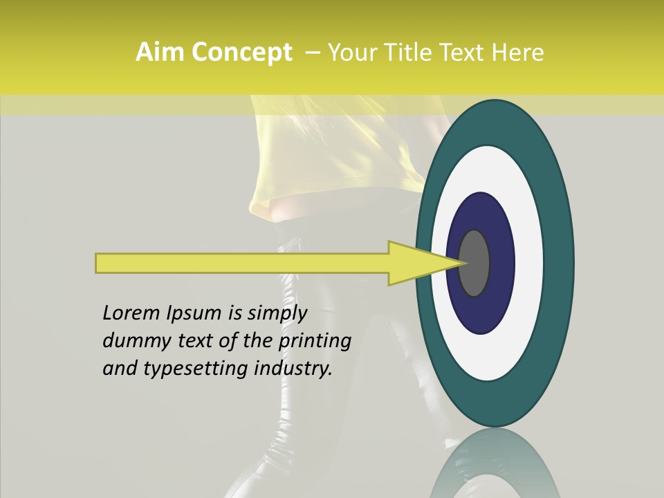 Performer Style Sport PowerPoint Template