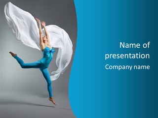 Young Motion Aerobics PowerPoint Template