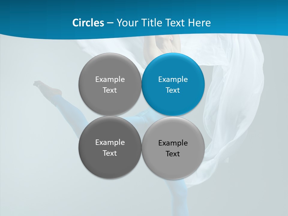 Young Motion Aerobics PowerPoint Template