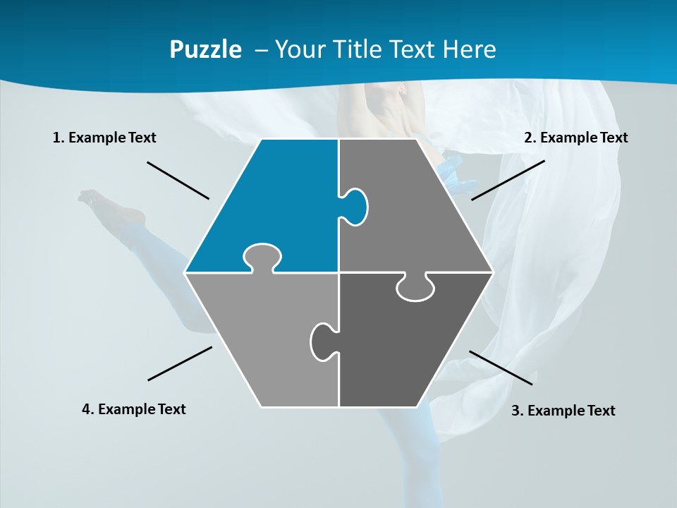 Young Motion Aerobics PowerPoint Template