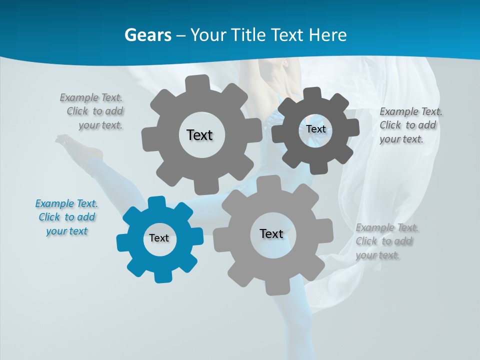 Young Motion Aerobics PowerPoint Template