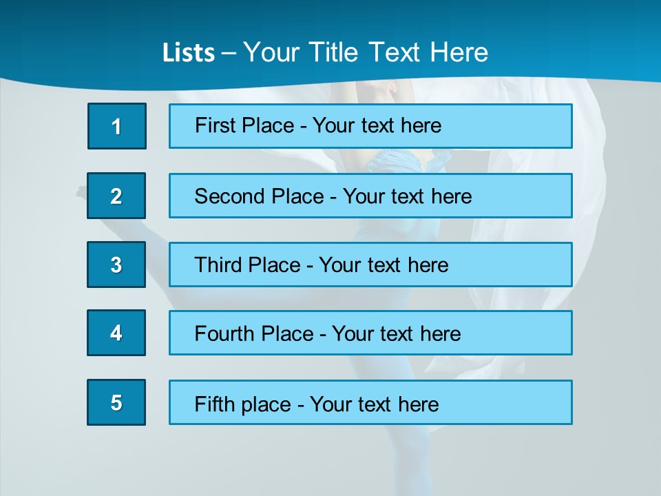 Young Motion Aerobics PowerPoint Template