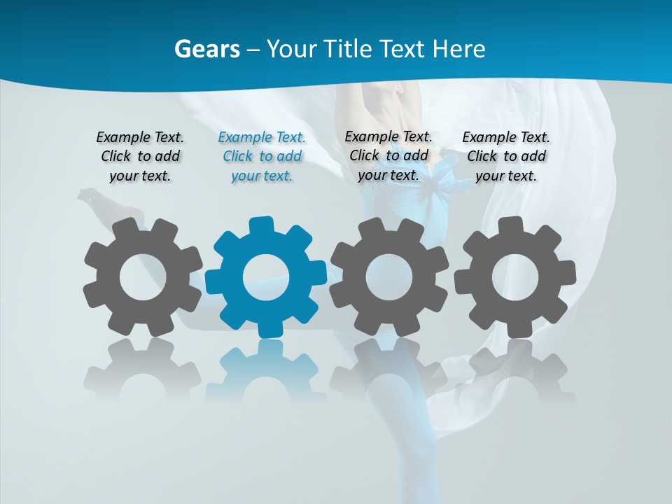 Young Motion Aerobics PowerPoint Template