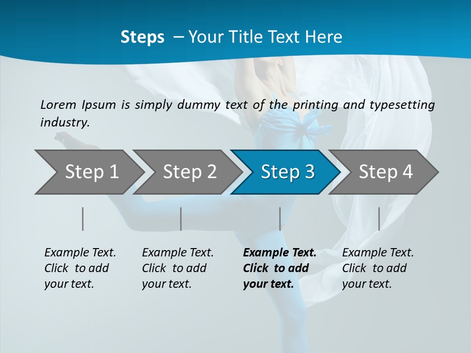 Young Motion Aerobics PowerPoint Template