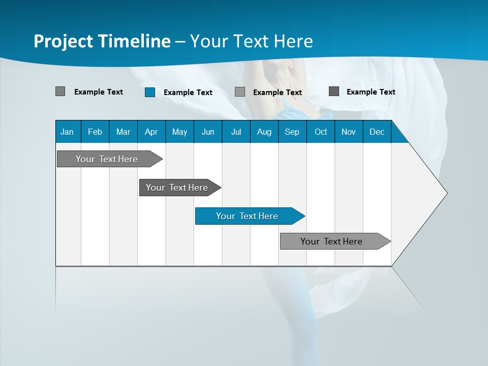 Young Motion Aerobics PowerPoint Template