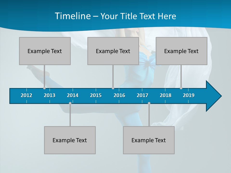 Young Motion Aerobics PowerPoint Template