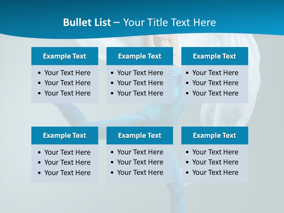 Young Motion Aerobics PowerPoint Template