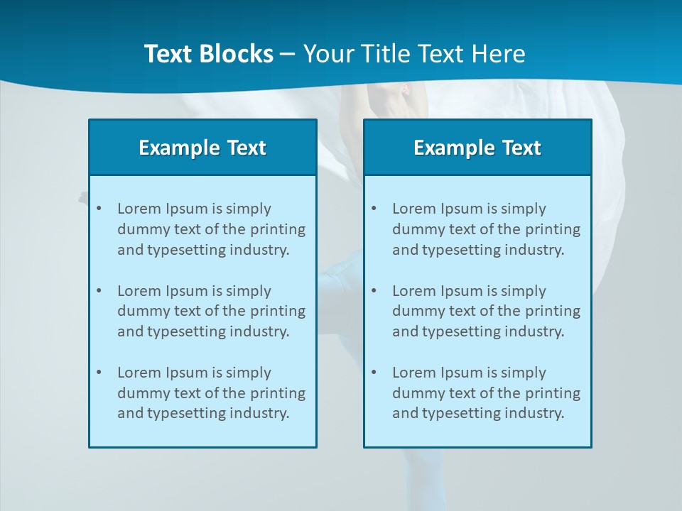 Young Motion Aerobics PowerPoint Template