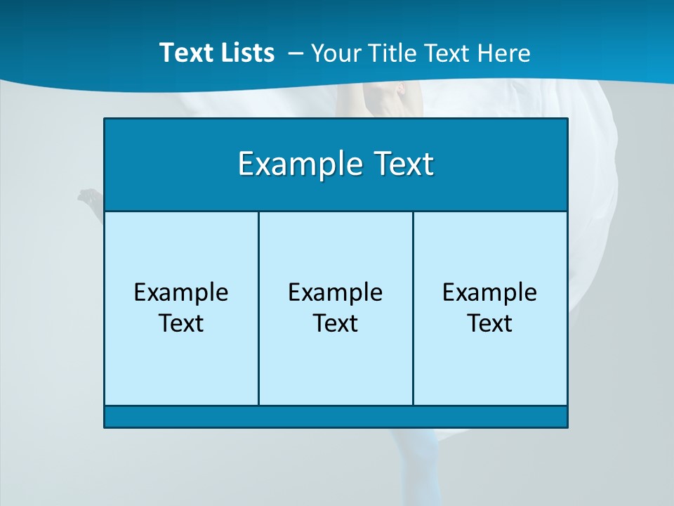 Young Motion Aerobics PowerPoint Template