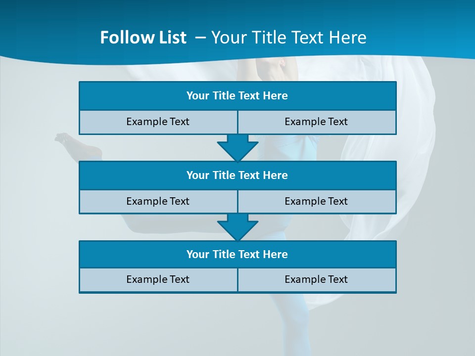 Young Motion Aerobics PowerPoint Template